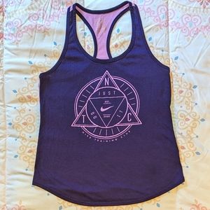 The Nike Tee Bicolor Racerback Tank "Nike Training Club"